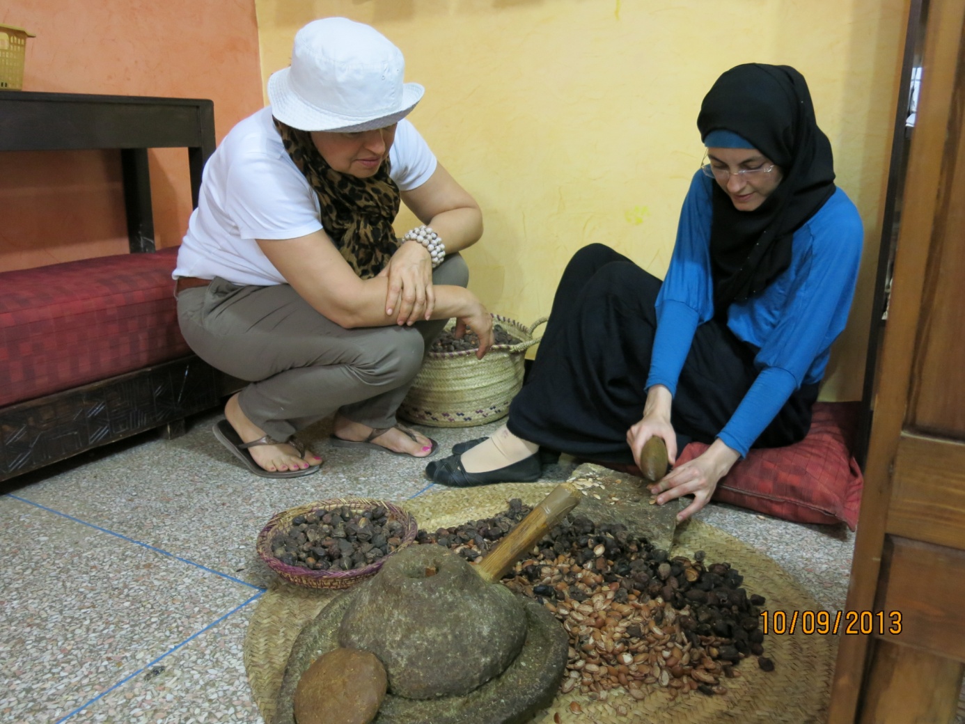 Masáž tekutým Marockým zlatem